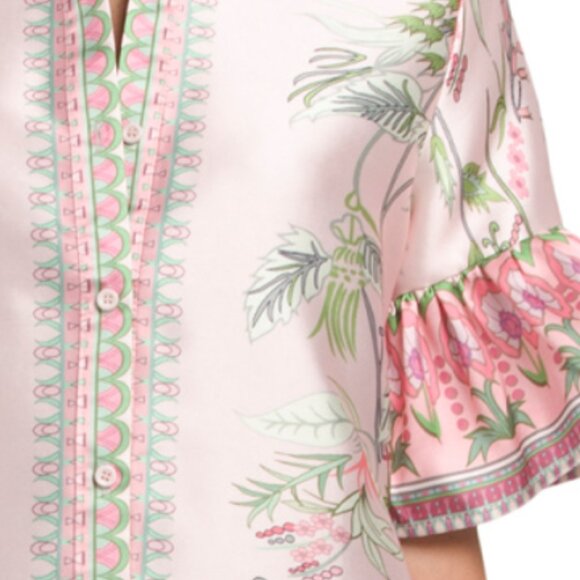 NANCY YANG Puff Sleeve Mini Dress - Picture 2 of 4